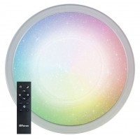 Светодиодный управляемый светильник накладной Feron AL5700 тарелка 70W RGB + CCT 3000К-6500K управляемый