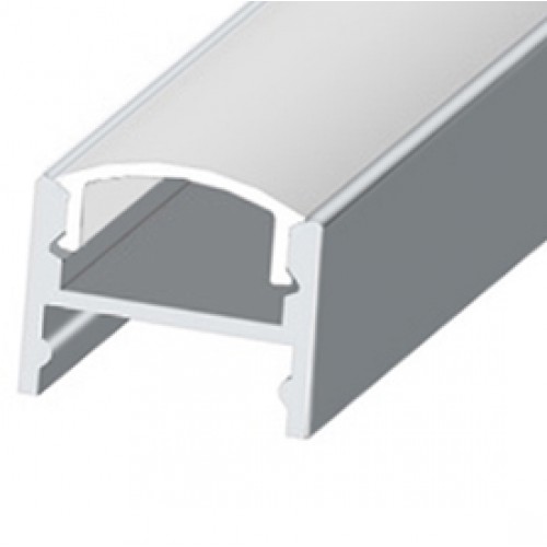 Профиль накладной алюминиевый LC-LPS-1216-2 Anod