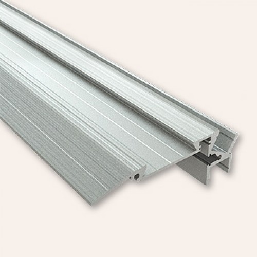 Профиль алюминиевый для ступеней с резиновой вставкой LC-PDS-2879-2 Anod