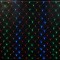 Светодиодная сетка Rich LED 2*1.5м, прозрачный провод, мультиколор