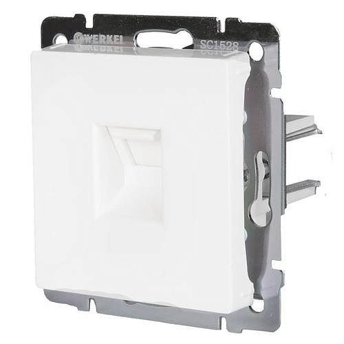 Розетка компьютер белый WL01-RJ-45 Werkel