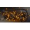 Светодиодная гирлянда Rich LED Нить 20 м, 220В, соединяемая, черный провод, желтый цвет