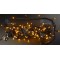 Светодиодная гирлянда Rich LED Нить 20 м, 220В, соединяемая, черный провод, желтый цвет