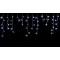 Светодиодная бахрома Rich LED 3х0.5 м, прозрачный провод, белый, ip54