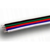 Кабель (провод) питания для лент RGBW 5х0,5