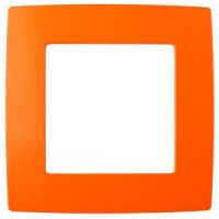 ЭРА Рамка на 1 пост, Эра12, оранжевый