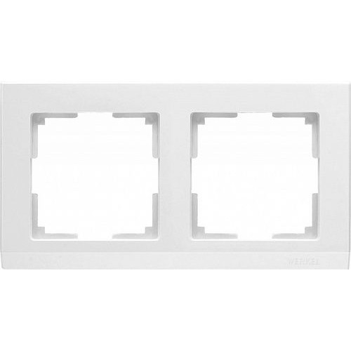 Рамка на 2 поста Werkel WL04-Frame-02 Белый