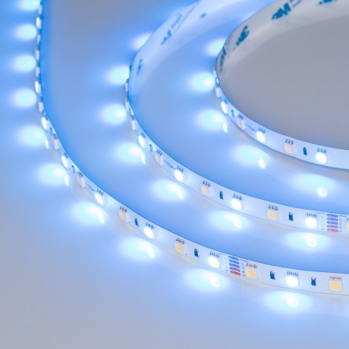 Светодиодная лента RT-B60-10mm 24V RGBW-White (14.4 W/m, IP20, 5060, 5m) (Arlight, Открыты 018325(2)