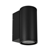 Светильник LGD-FORMA-WALL-R90-12W Warm3000 (BK, 44 deg, 230V) (Arlight, IP54 Металл, 3 года) 037258