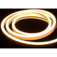 Тонкий теплый белый гибкий неон 220В, 10 Вт, 120LED 8*16