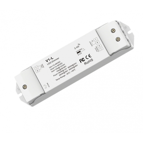 Диммер ViLight-V1-L-DIM (12-24V, 15A, 2.4G)