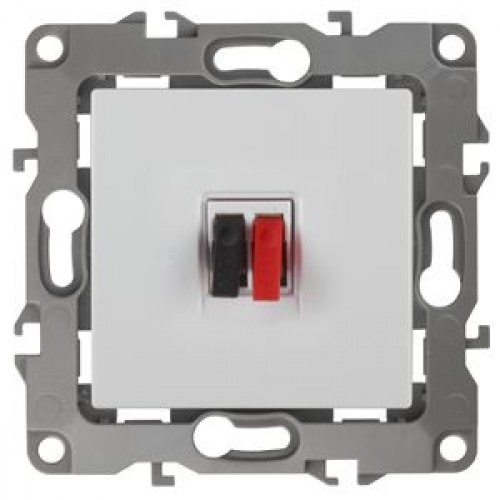 ЭРА Розетка аудио, IP20, Эра12, белый