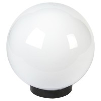 Плафон уличный D30 см, цвет белый, IP53
