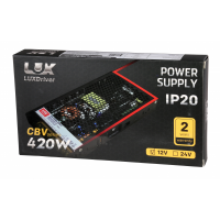 Блок питания LEDS POWER 420 Ватт IP20 12 Вольт LUX