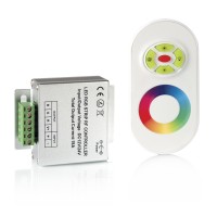 Контроллер RGB сенсорный радиосигнал 216W Белый