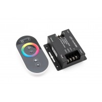 Контроллер RGB сенсорный радиосигнал 30A (360/720 Вт) черный