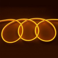 Гибкий неон оранжевый GLS 2835 120 диодов 10W 12В 6*12мм