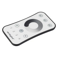 Пульт SMART-R10-DIM (4 зоны, 2.4G) (Arlight, IP20 Пластик, 5 лет) 023033