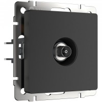 ТВ-розетка оконечная Werkel W1183008 черная