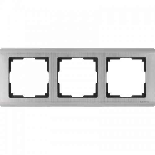 Рамка на 3 поста Werkel WL02-Frame-03 Глянцевый никель