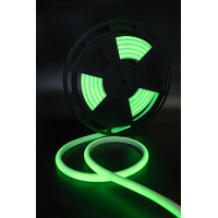 Термолента светодиодная SMD 2835, 180 LED/м, 12 Вт/м, 24В , IP68, Цвет: Зеленый