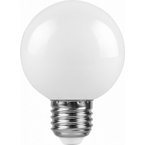 Светодиодная лампа шар 3W 230V E27 6500K для белт лайта 84*60мм