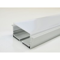 Профиль с экраном SL-LINIA88-F-2500 ANOD+OPAL 020471