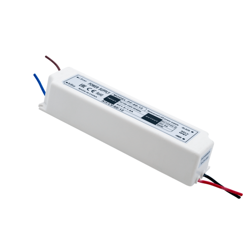Блок питания 60 ватт ip67 24 Вольт пластик
