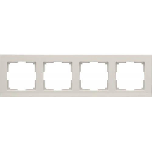 Рамка Stark 4-ая слоновая кость WL04-Frame-04-ivory Werkel