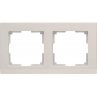 Рамка на 2 поста Werkel WL04-Frame-02 Слоновая кость