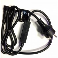 Блок питания для изделий Rich LED с постоянным свечением. 2А. Для соединения до 10 шт., черный