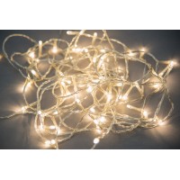Гирлянда "Нить home" LED36, 7 м, 100 диодов, прозрачный провод, теплый белый