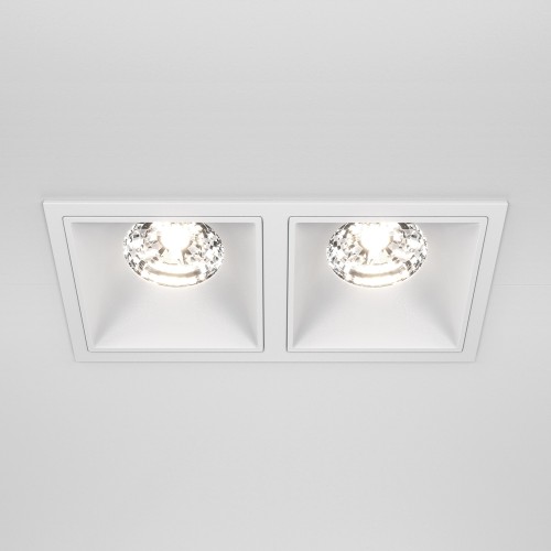 Встраиваемый светильник Maytoni Alfa LED DL043-02-15W4K-SQ-W