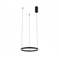Подвесной светильник Тор черный d40 h110 Led 24W (4000K)
