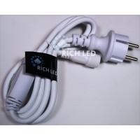 Блок питания для статических изделий Rich LED. 2А. Для соединения до 10 шт., провод белый, 220 В