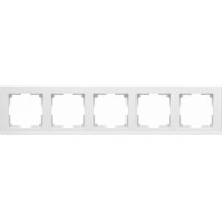 Рамка на 5 постов Werkel WL04-Frame-05 Белый