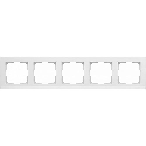 Рамка на 5 постов Werkel WL04-Frame-05 Белый