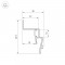Профиль STRETCH-SHADOW-2000 WHITE (A2-CONTOUR-PRO) (Arlight, Алюминий) 042559