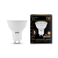 Лампа Gauss LED MR16 GU10 7W 2700K Black