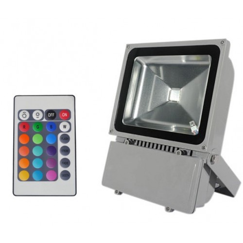 Прожектор светодиодный 100 Вт RGB 220В IP65