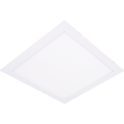 Ecola LED downlight встраив. Квадратный даунлайт с драйвером 24W 220V 4200K 300x300x20