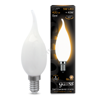 Лампа Gauss Filament свеча 5 Вт E14 2700K