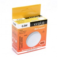 Лампа светодиодная Ecola light LED GX53 6 Вт 4200K матовая