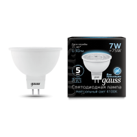 Лампа MR16 GU5.3 7 Вт Gauss 4100 К 101505207