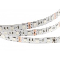 Лента светодиодная 5050 24В 60 д/м RGB 14.4 Вт IP20 LUX