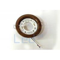 Светильник Ecola GX53 Темный орех SN53H4ECB